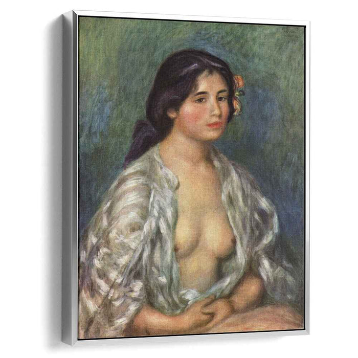 Gabrielle with open blouse (1907) by Pierre-Auguste Renoir