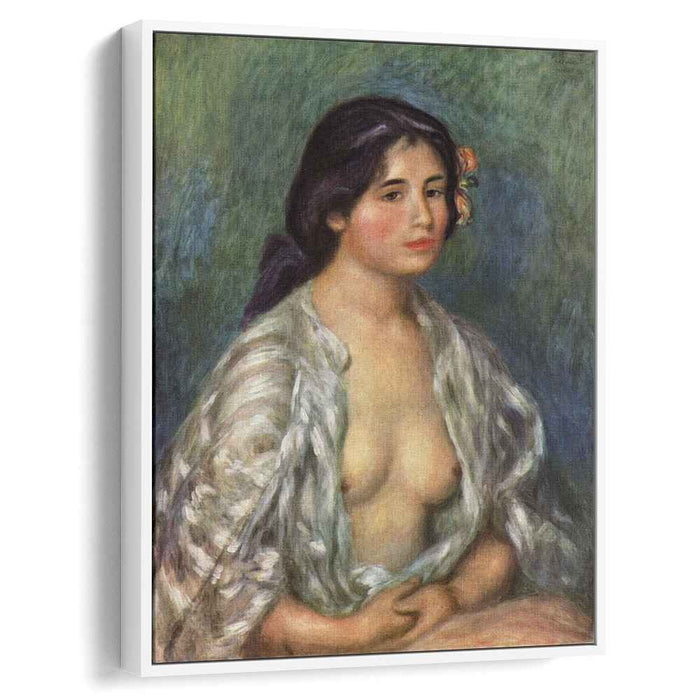 Gabrielle with open blouse (1907) by Pierre-Auguste Renoir