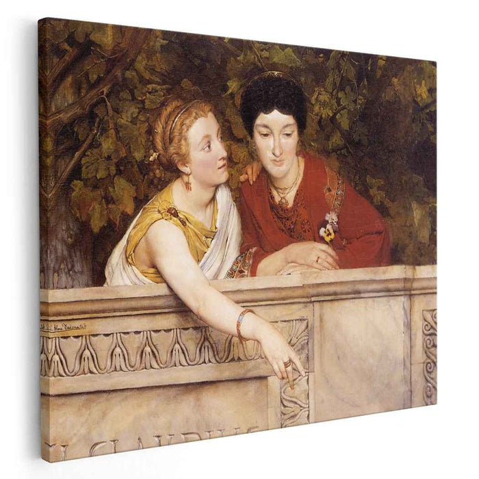 Gallo Roman Women (1865) by Sir Lawrence Alma-Tadema
