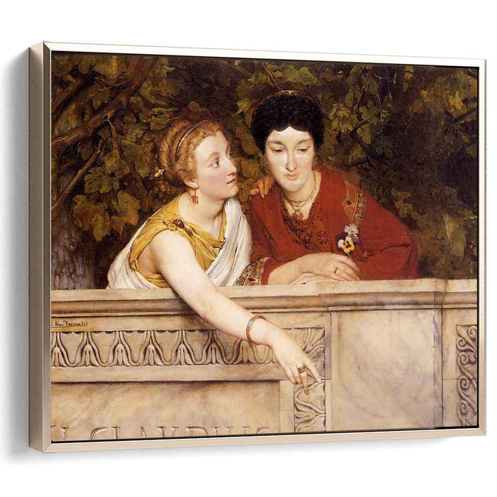 Gallo Roman Women (1865) by Sir Lawrence Alma-Tadema