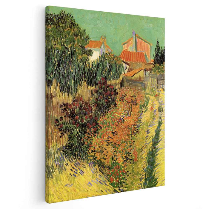 Garden Behind a House (1888) by Vincent van Gogh