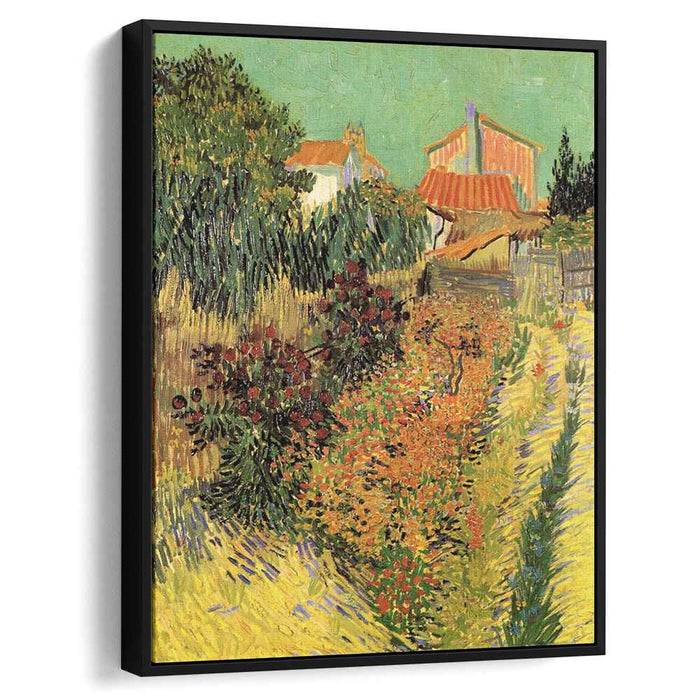 Garden Behind a House (1888) by Vincent van Gogh