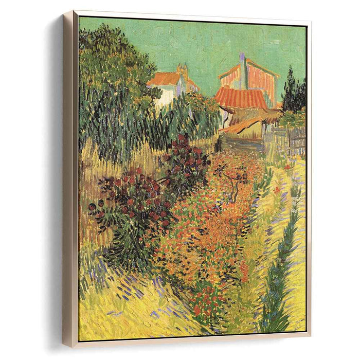 Garden Behind a House (1888) by Vincent van Gogh