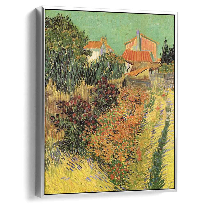 Garden Behind a House (1888) by Vincent van Gogh