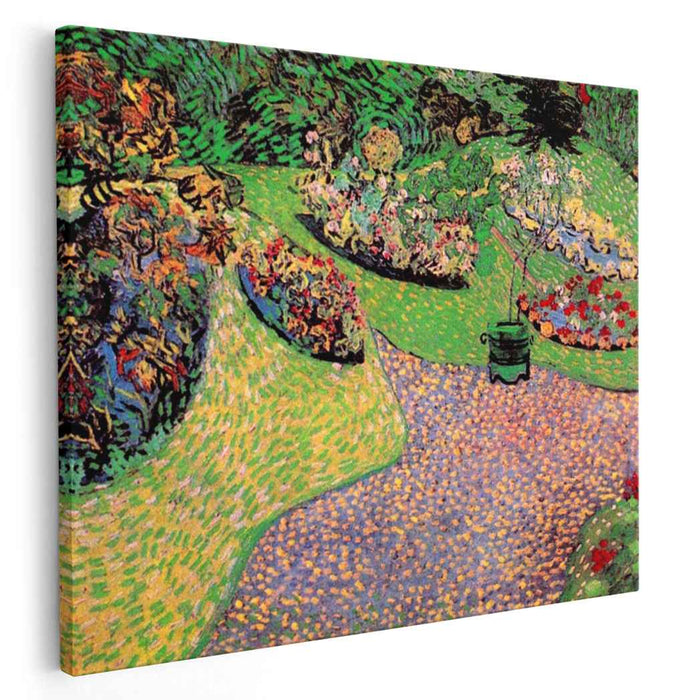Garden in Auvers (1890) by Vincent van Gogh