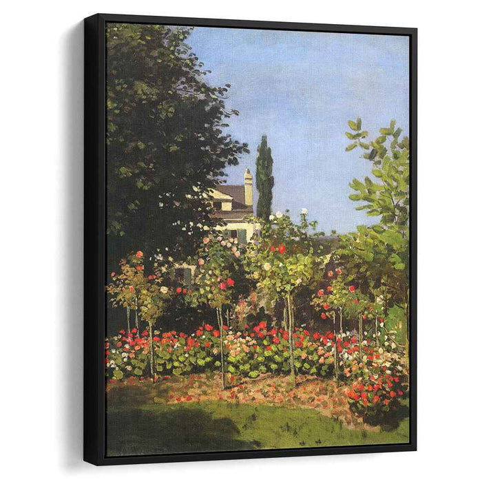 Garden in Bloom at Sainte-Addresse (1866) by Claude Monet