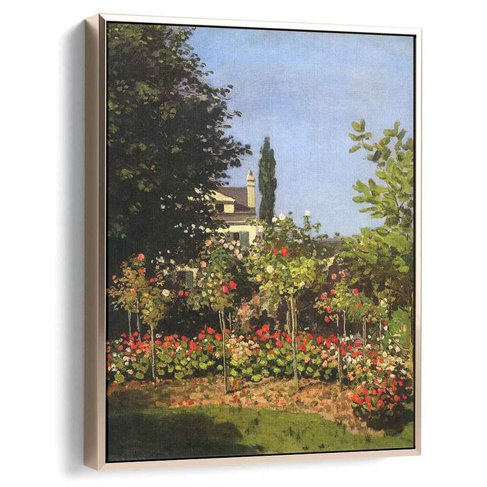 Garden in Bloom at Sainte-Addresse (1866) by Claude Monet