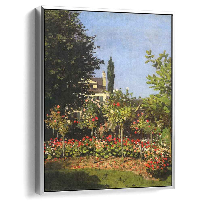 Garden in Bloom at Sainte-Addresse (1866) by Claude Monet