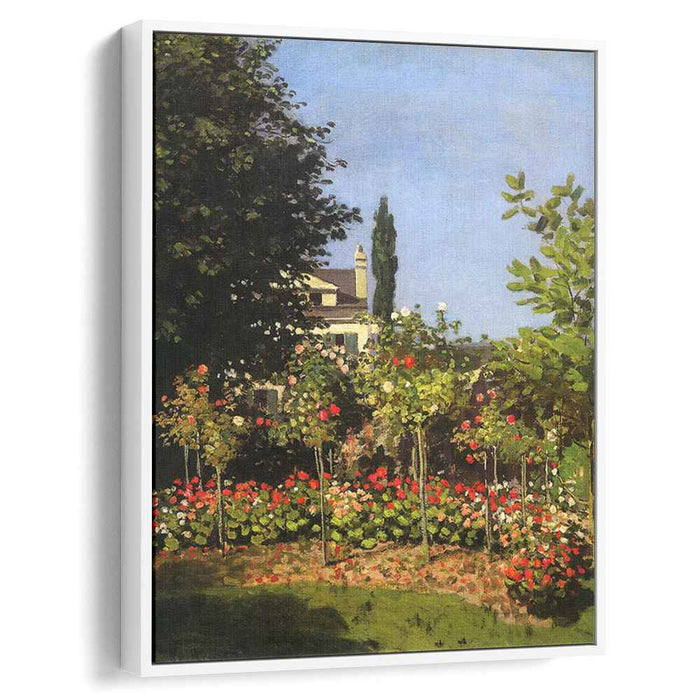 Garden in Bloom at Sainte-Addresse (1866) by Claude Monet