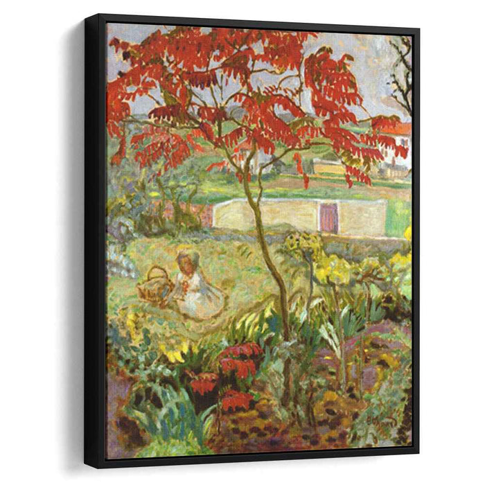 Garden with Red Tree (1909) by Pierre Bonnard