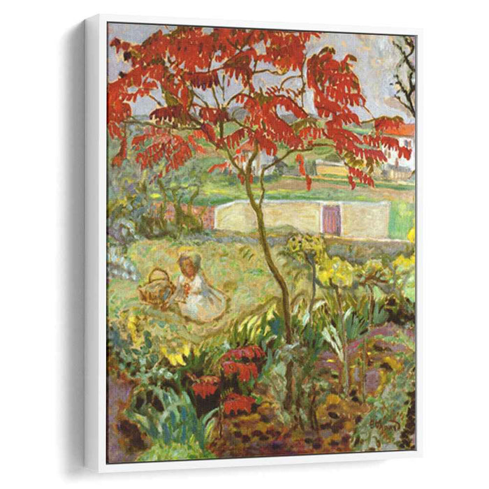 Garden with Red Tree (1909) by Pierre Bonnard
