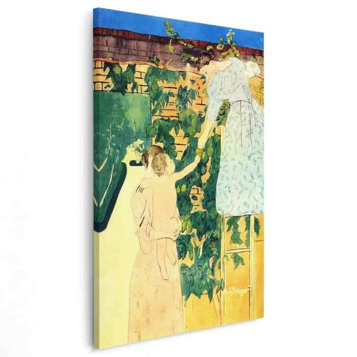 Gathering Fruit (1893) by Mary Cassatt