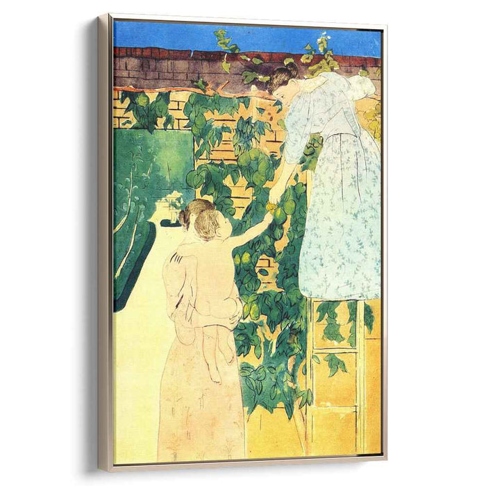 Gathering Fruit (1893) by Mary Cassatt