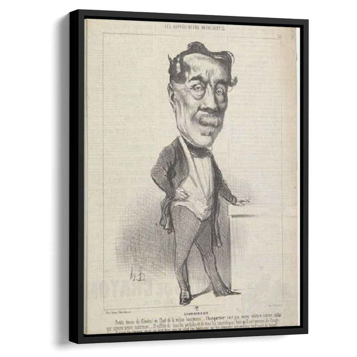 General Changarnier by Honore Daumier