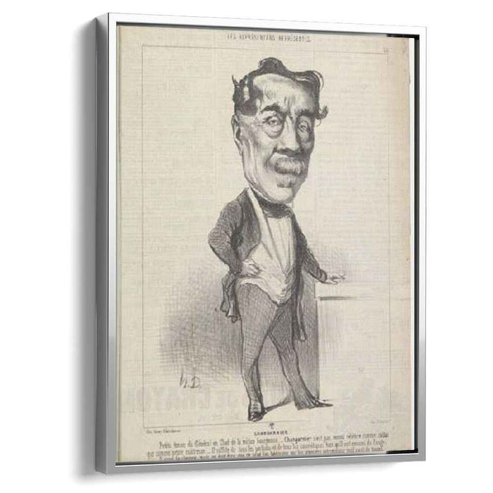 General Changarnier by Honore Daumier