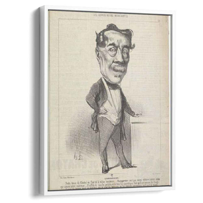 General Changarnier by Honore Daumier