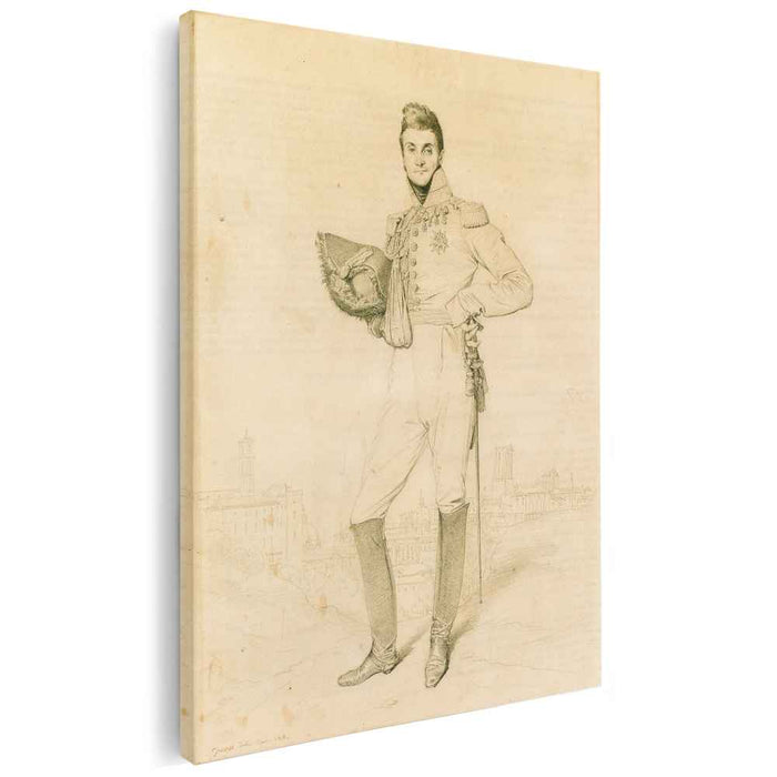 General Louis-Etienne Dulong de Rosnay (1818) by Jean Auguste Dominique Ingres