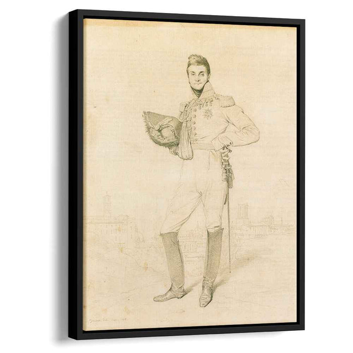 General Louis-Etienne Dulong de Rosnay (1818) by Jean Auguste Dominique Ingres