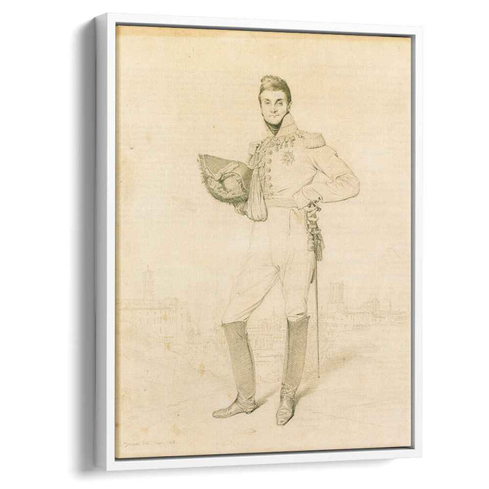 General Louis-Etienne Dulong de Rosnay (1818) by Jean Auguste Dominique Ingres