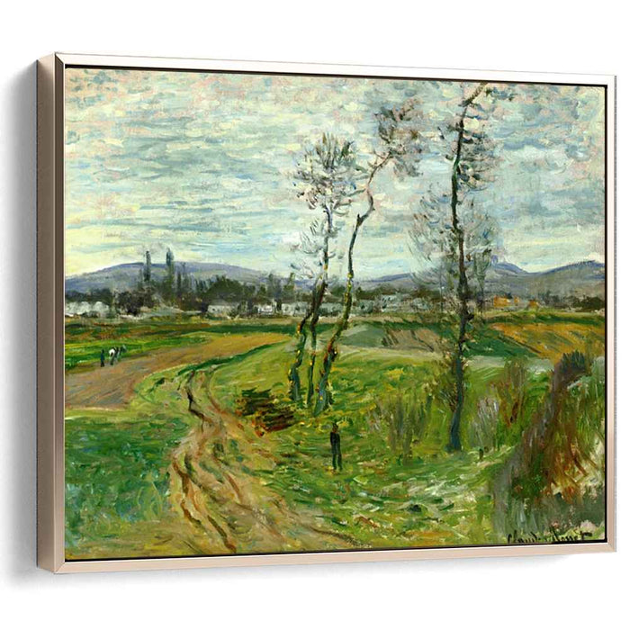 Gennevilliers Plain (1877) by Claude Monet