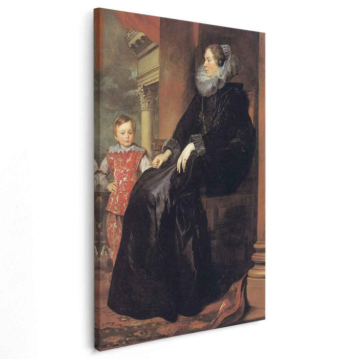 Genoese Noblewoman with her Son (1626) by Anthony van Dyck