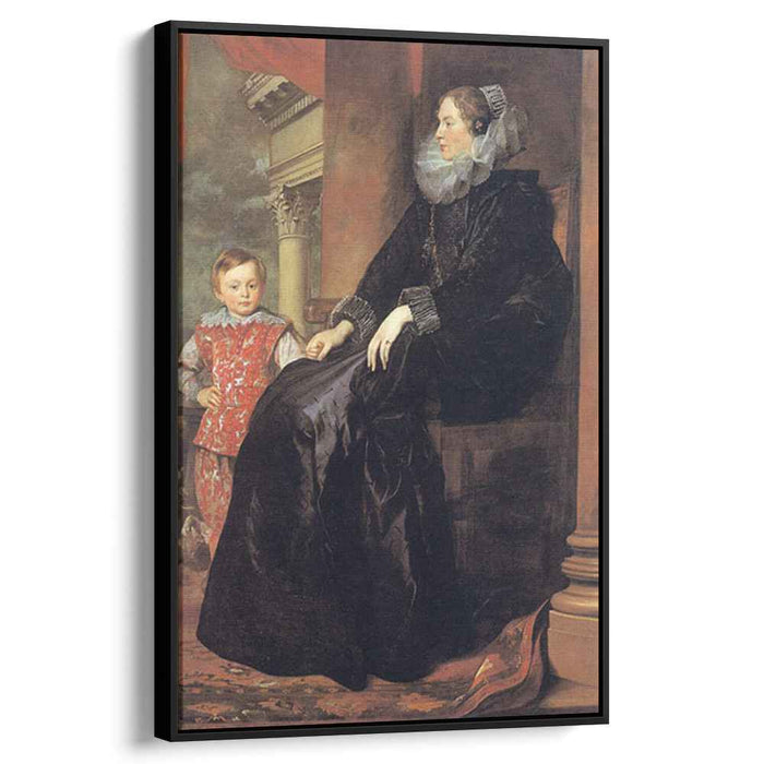 Genoese Noblewoman with her Son (1626) by Anthony van Dyck
