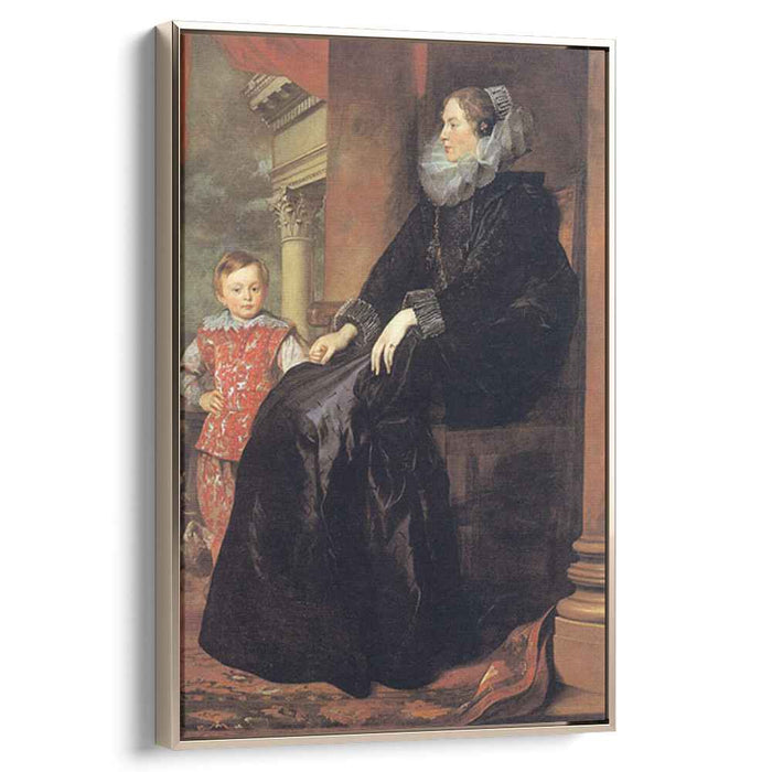 Genoese Noblewoman with her Son (1626) by Anthony van Dyck