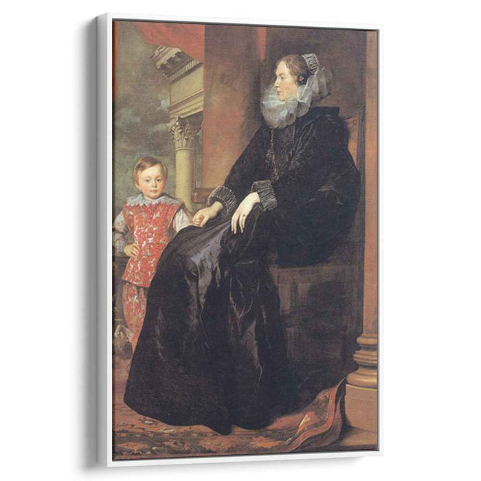 Genoese Noblewoman with her Son (1626) by Anthony van Dyck