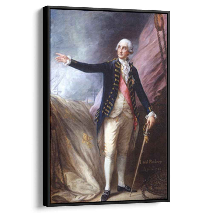 George Brydges Rodney, Admiral of the White by Thomas Gainsborough