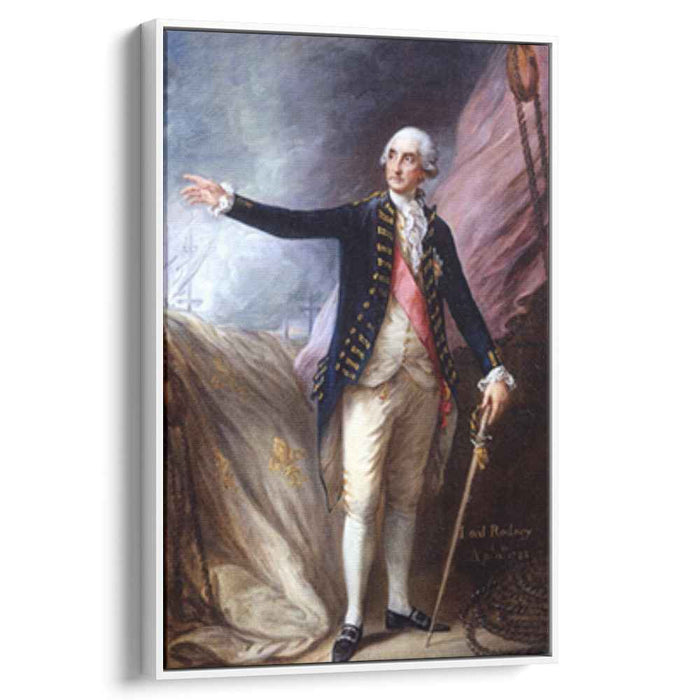 George Brydges Rodney, Admiral of the White by Thomas Gainsborough