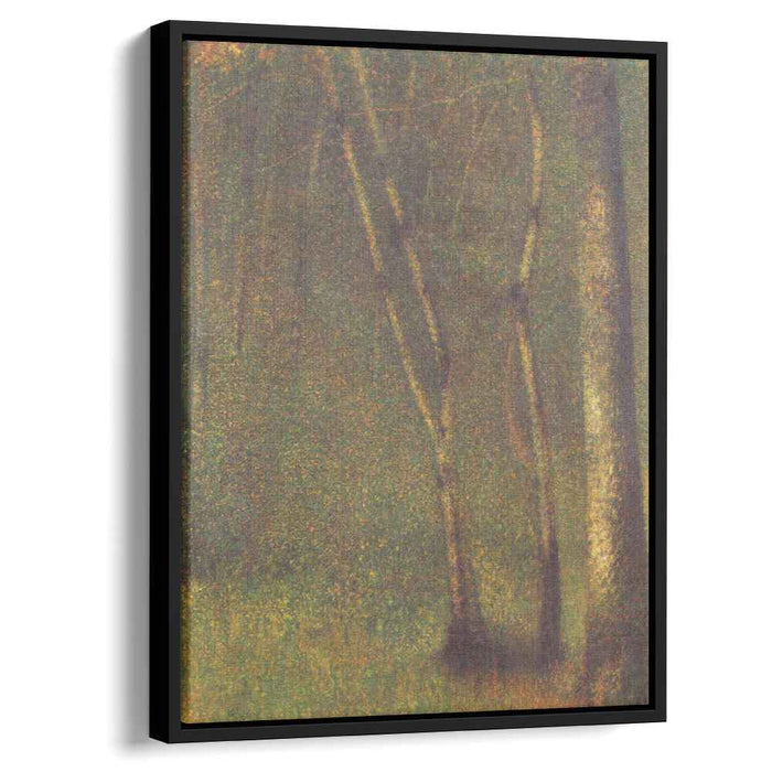 The Forest at Pontaubert (1881) by Georges Seurat