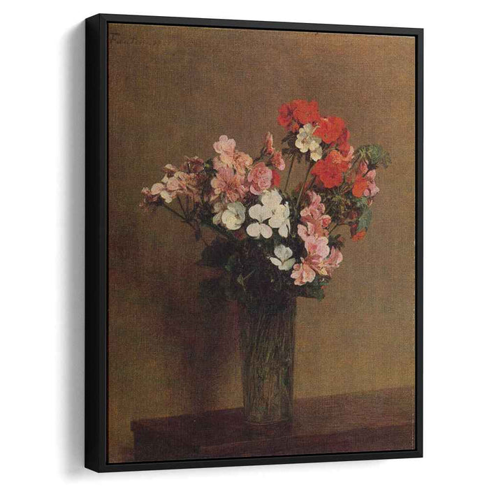 Geraniums (1888) by Henri Fantin-Latour
