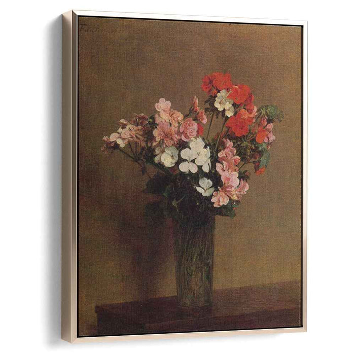 Geraniums (1888) by Henri Fantin-Latour