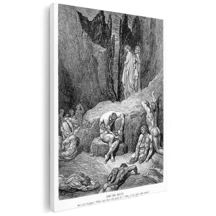 Geri Del Bello by Gustave Dore