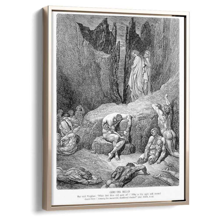 Geri Del Bello by Gustave Dore