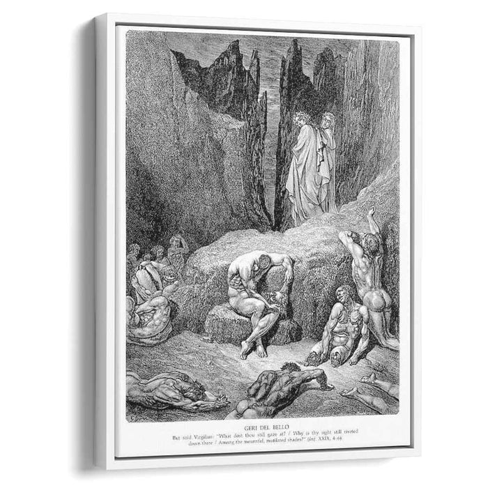Geri Del Bello by Gustave Dore