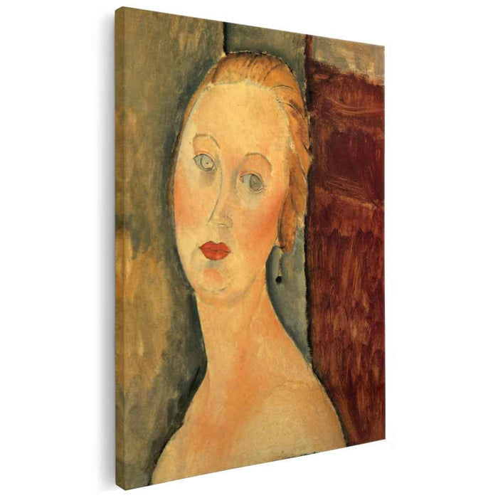 Germaine Survage with Earrings (1918) by Amedeo Modigliani