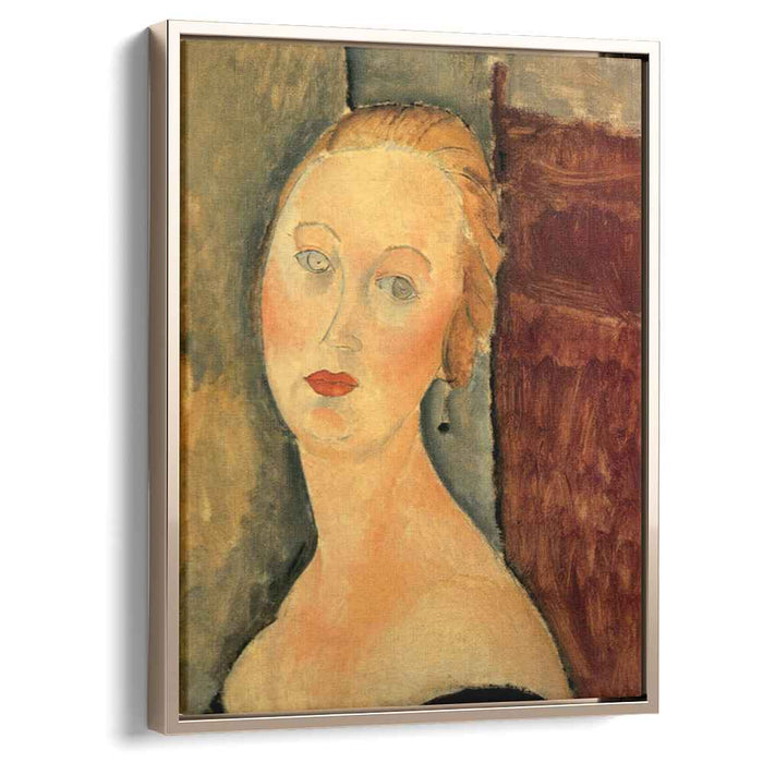 Germaine Survage with Earrings (1918) by Amedeo Modigliani