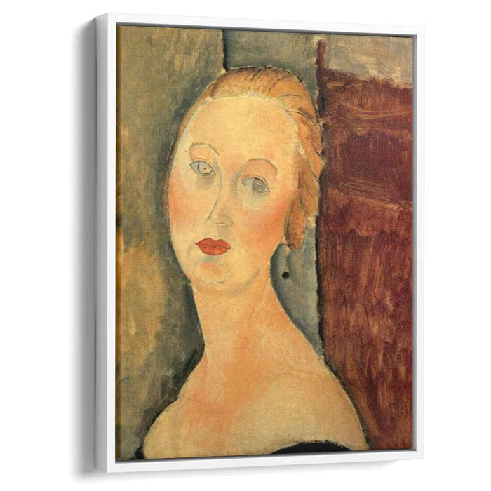 Germaine Survage with Earrings (1918) by Amedeo Modigliani