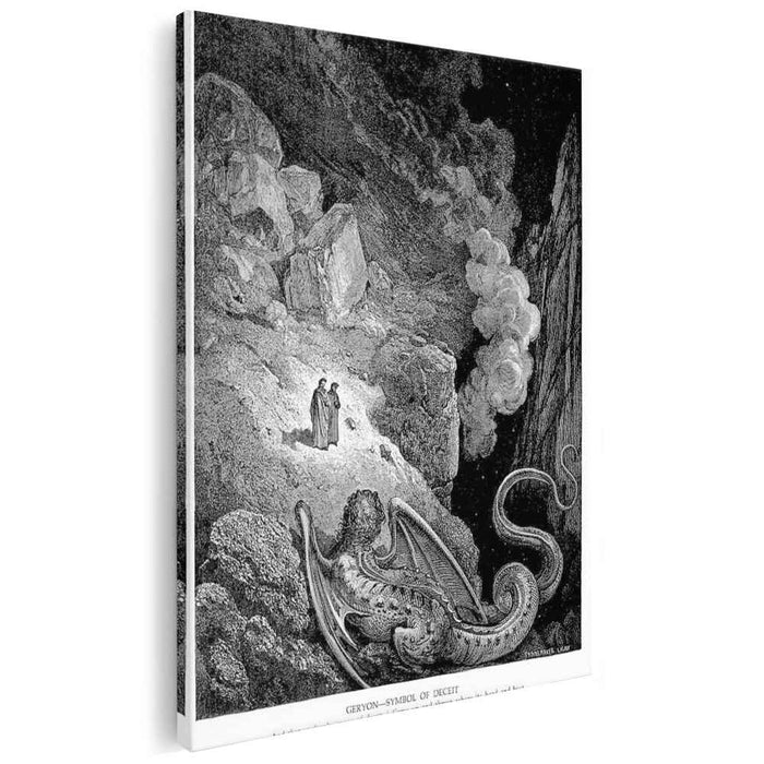 Geryon--Symbol of Deceit by Gustave Dore