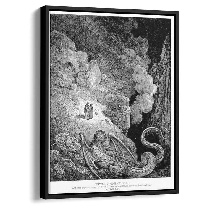 Geryon--Symbol of Deceit by Gustave Dore