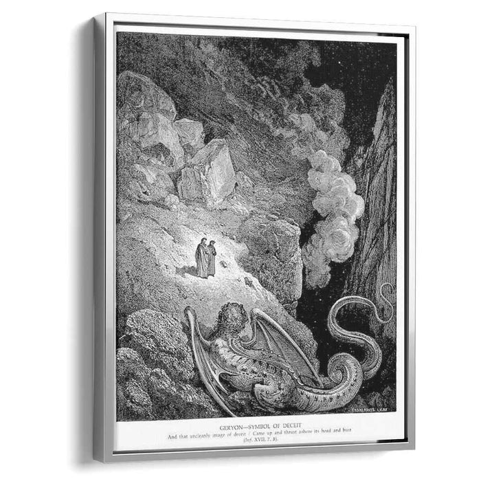 Geryon--Symbol of Deceit by Gustave Dore