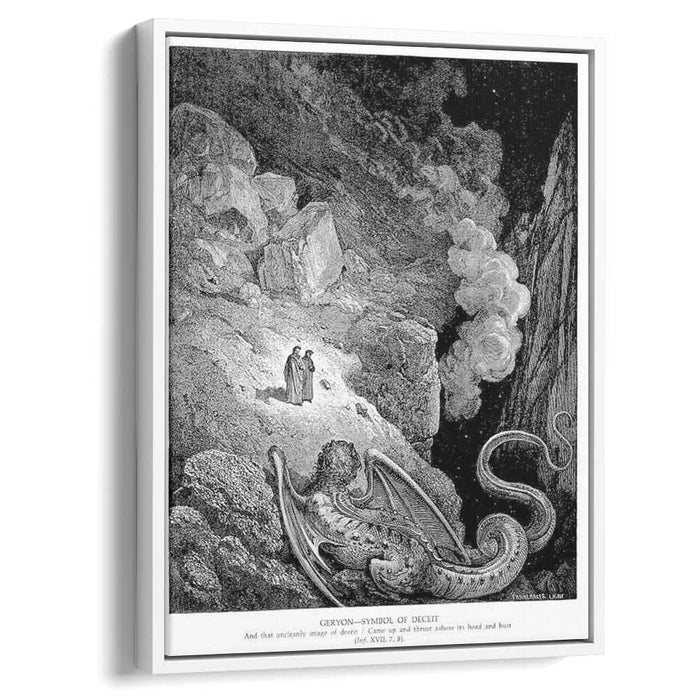 Geryon--Symbol of Deceit by Gustave Dore