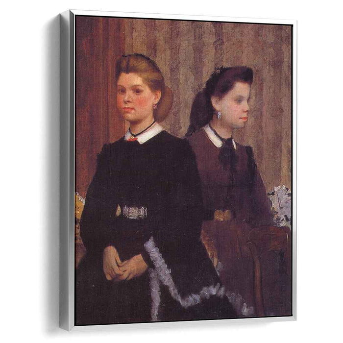 Giovanna and Giulia Bellelli (1866) by Edgar Degas