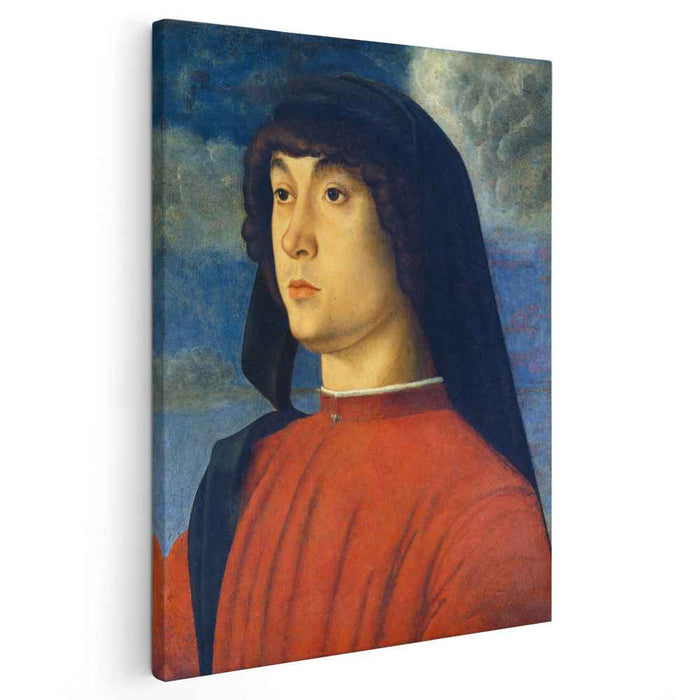 Portrait of a Young Man in Red (1490) by Giovanni Bellini