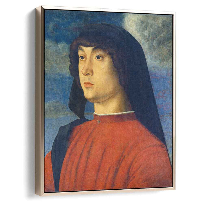 Portrait of a Young Man in Red (1490) by Giovanni Bellini
