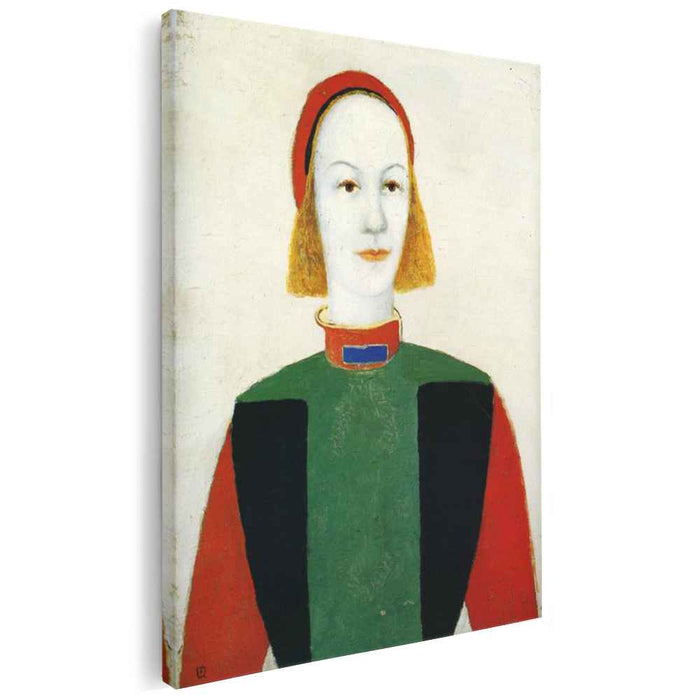 Girl (1932) by Kazimir Malevich