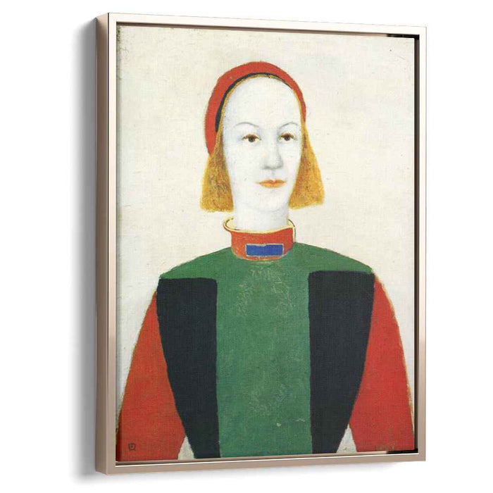 Girl (1932) by Kazimir Malevich