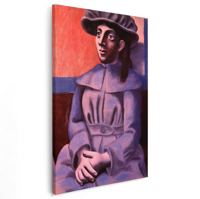 Girl in a hat with her arms crossed (1920) by Pablo Picasso