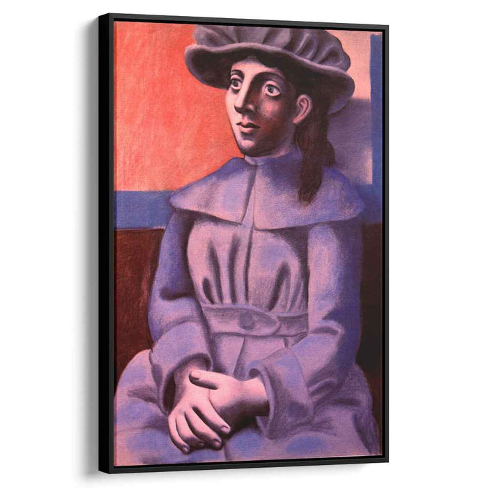 Girl in a hat with her arms crossed (1920) by Pablo Picasso